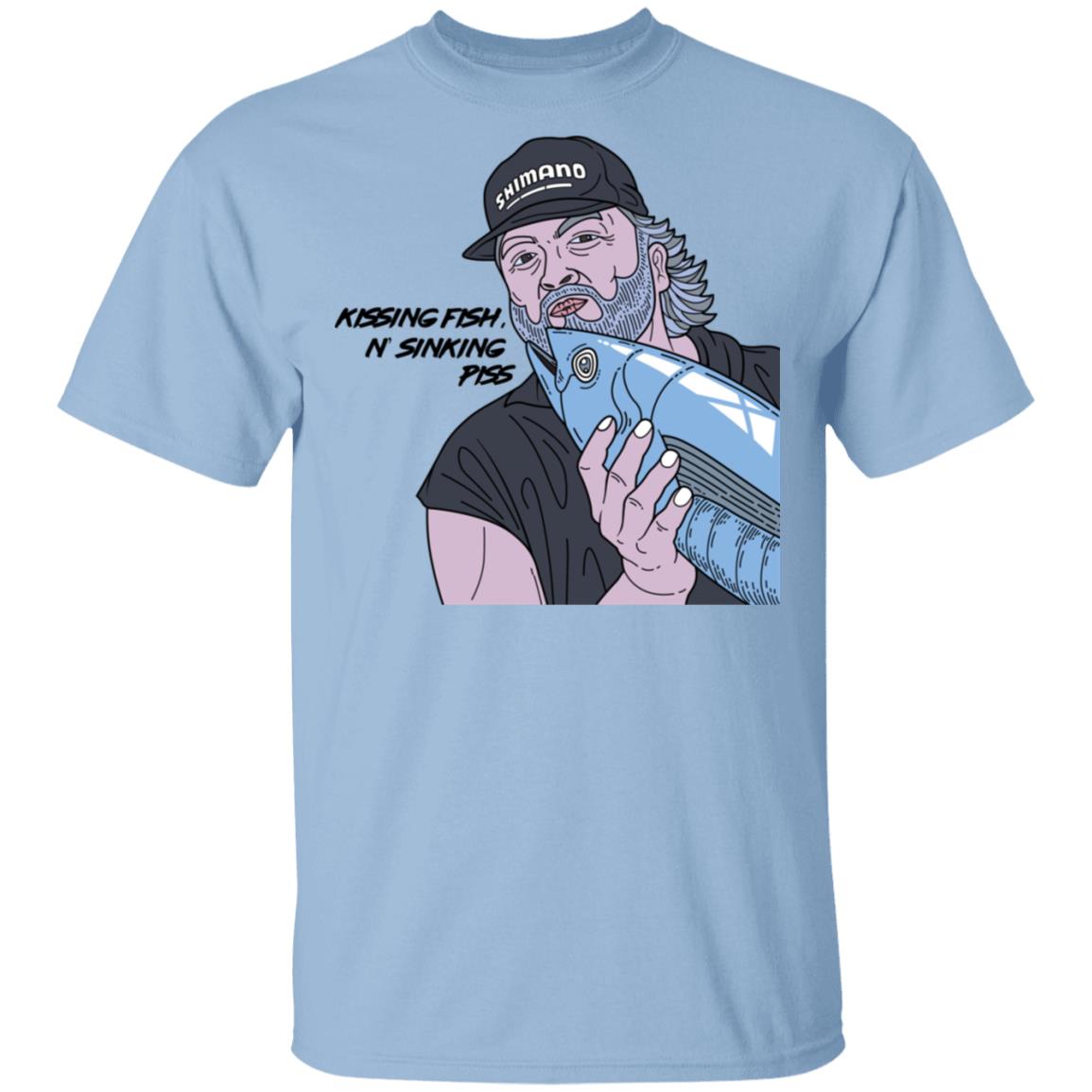 Shimano Kissing Fish N Sinking Piss Shirt, Hoodie, Tank