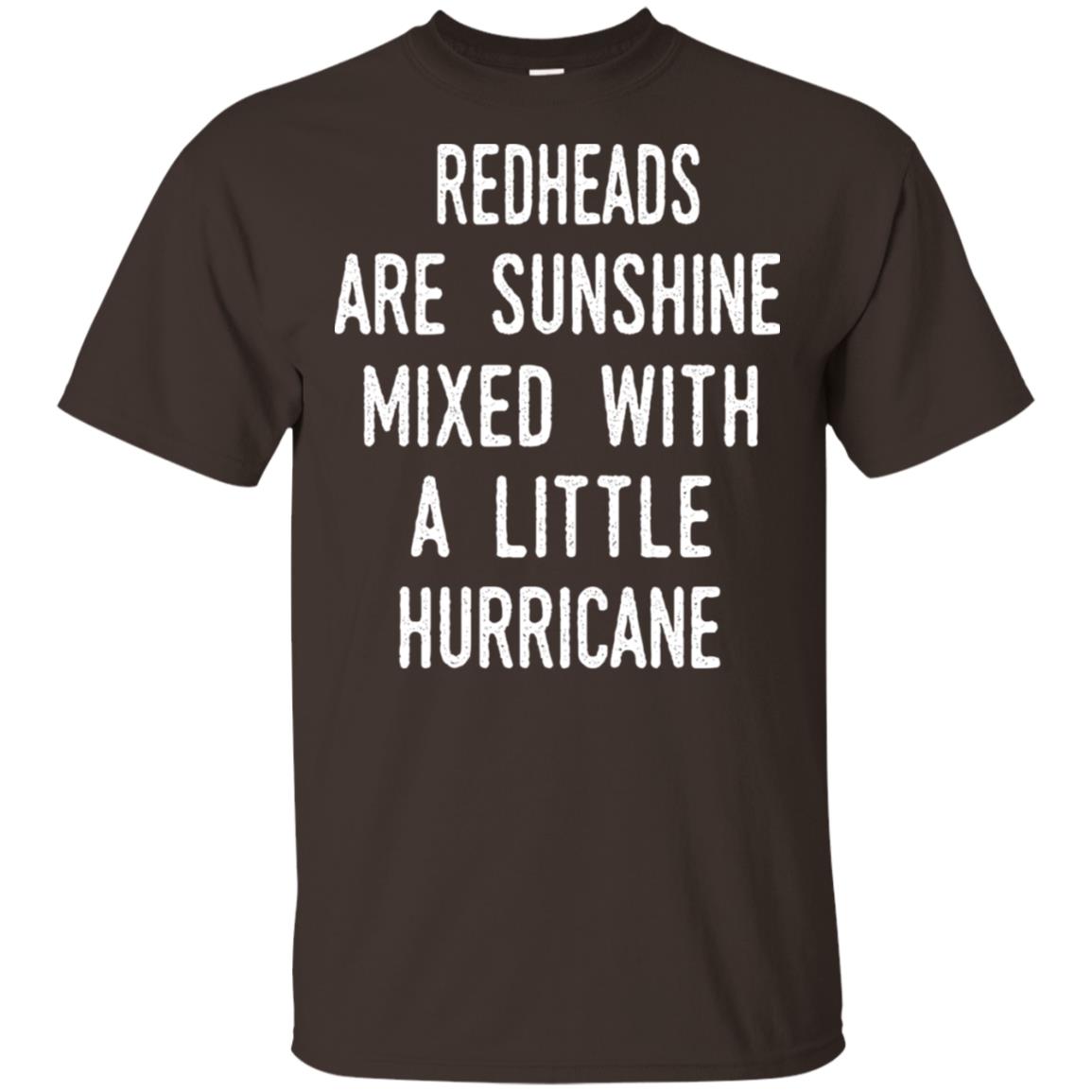 Redhead Girls Are Sunshine Mixed With A Little Hurricane T-Shirts, Hoodie, Tank
