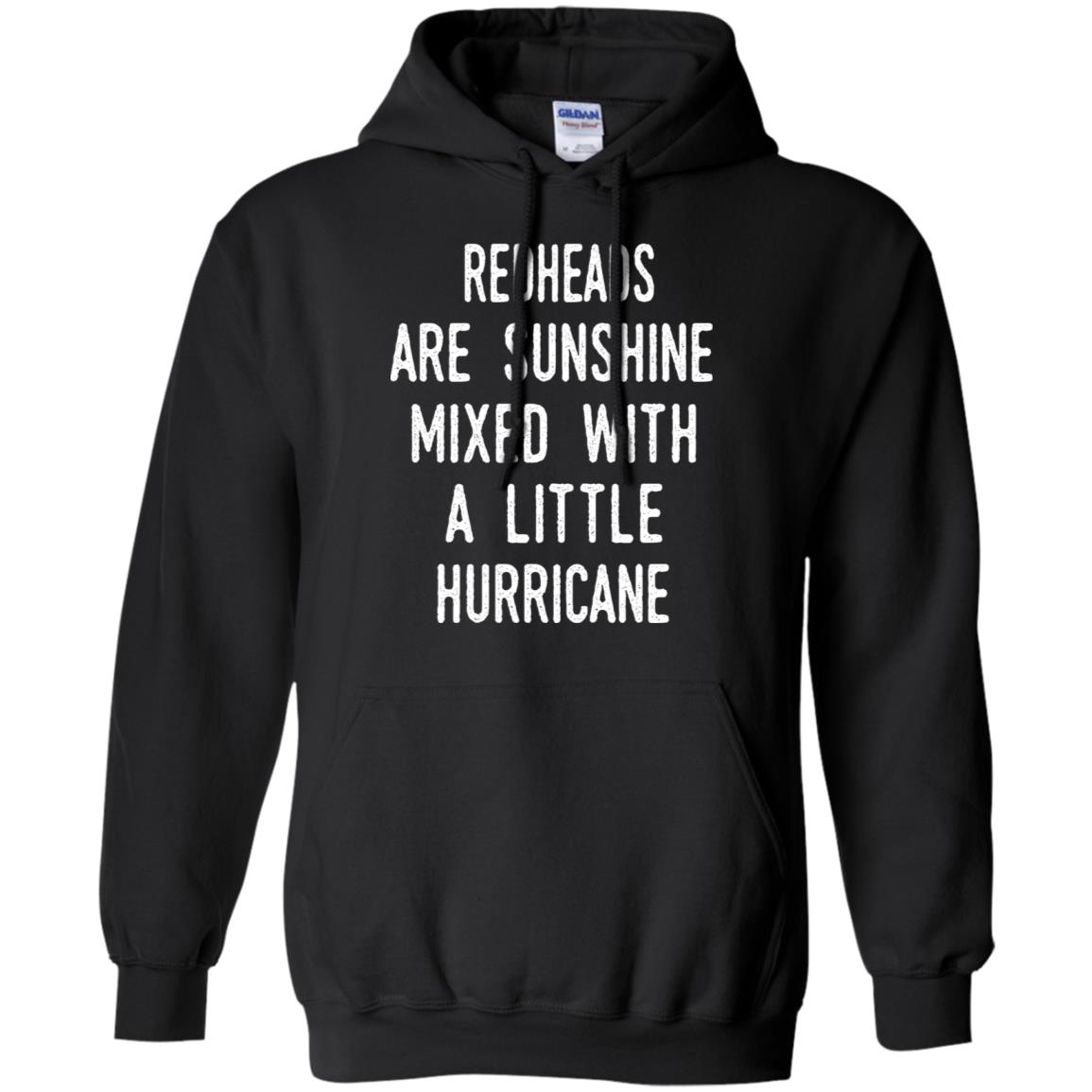 Redhead Girls Are Sunshine Mixed With A Little Hurricane T-Shirts, Hoodie, Tank