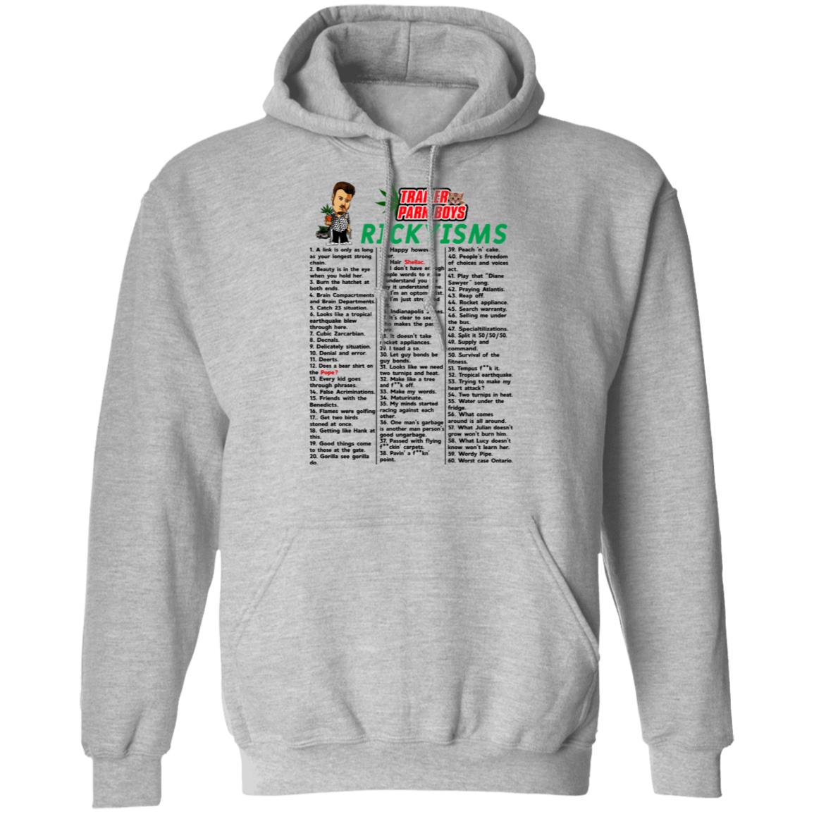 Trailer Park Boys Rickyisms Shirt, Hoodie, Tank