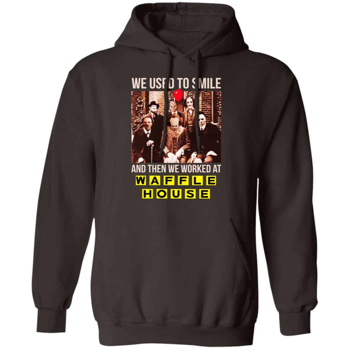 We Used To Smile And Then We Worked At Waffle House Halloween Shirt, Hoodie, Tank