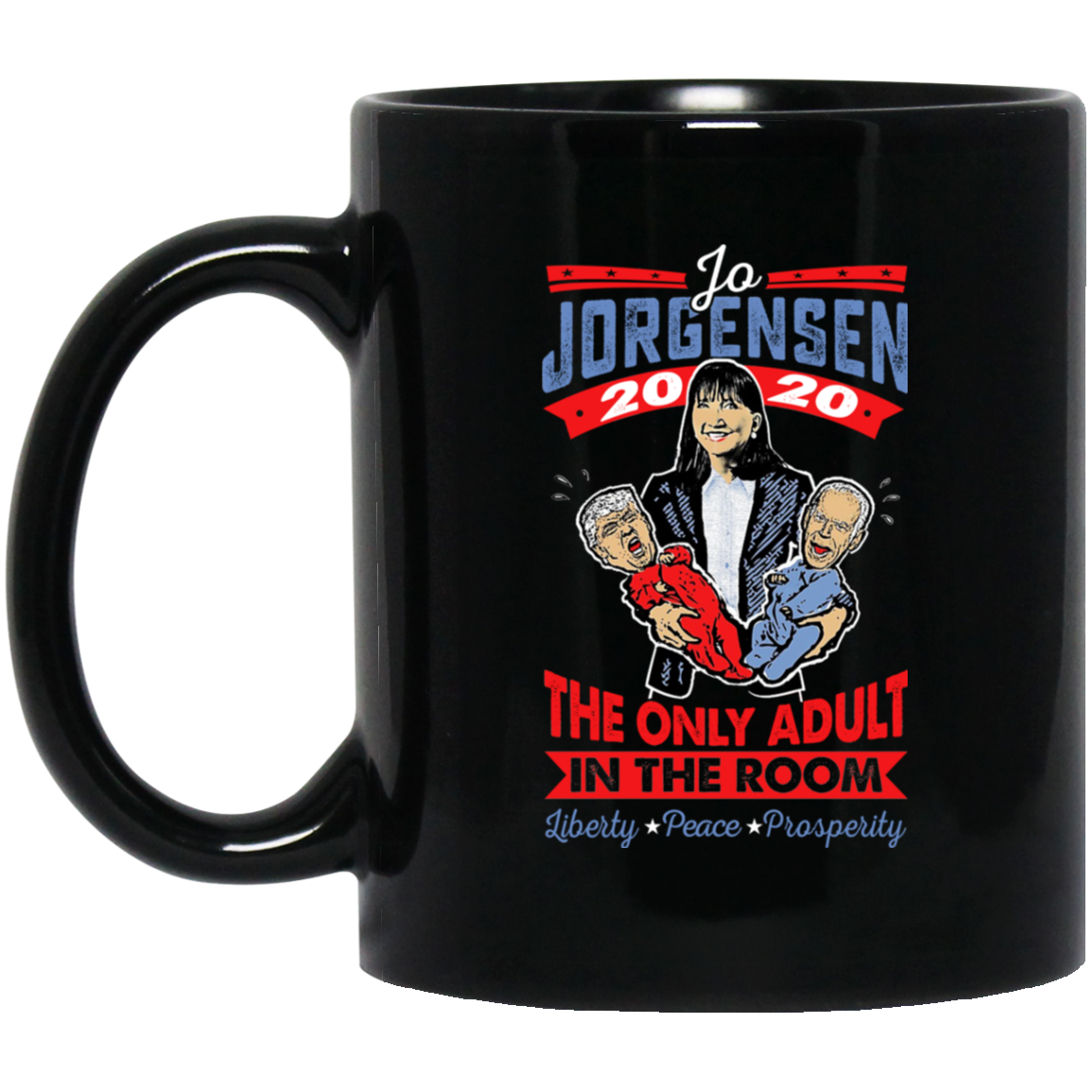 Jo Jorgensen 2020 The Only Adult In The Room Mug
