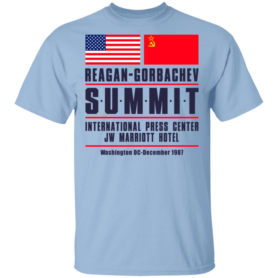 Reagan-Gorbachev Summit International Press Center Jw Marriot Hotel Shirt, Hoodie, Tank