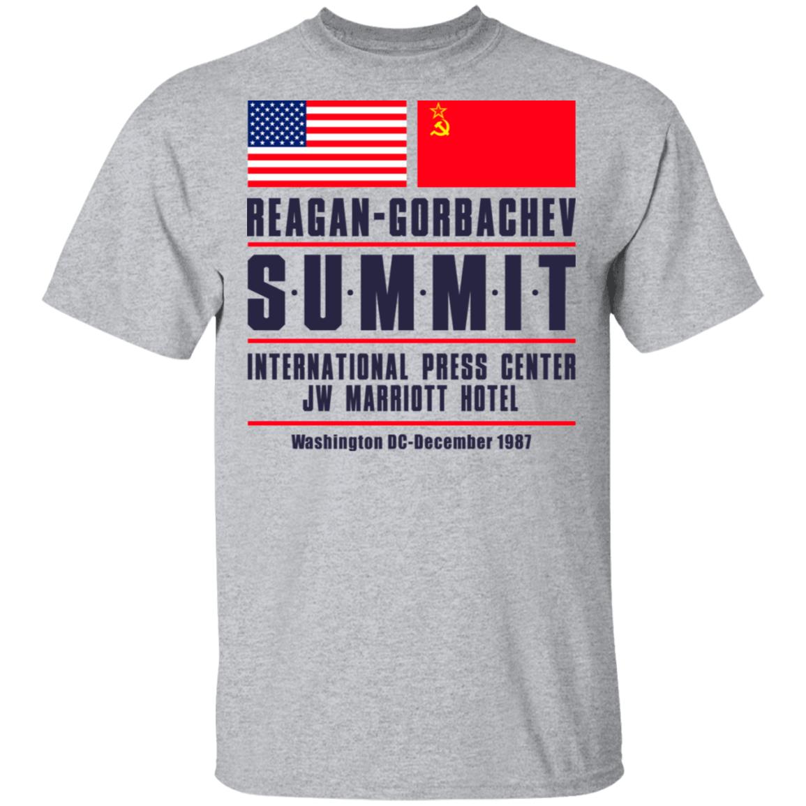 Reagan-Gorbachev Summit International Press Center Jw Marriot Hotel Shirt, Hoodie, Tank