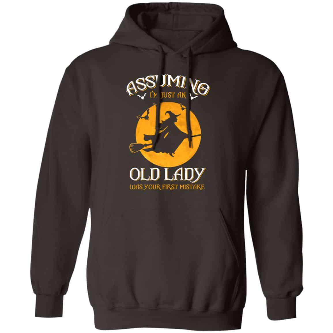 Assuming I’m Just An Old Lady Was Your First Mistake Halloween Shirt, Hoodie, Tank