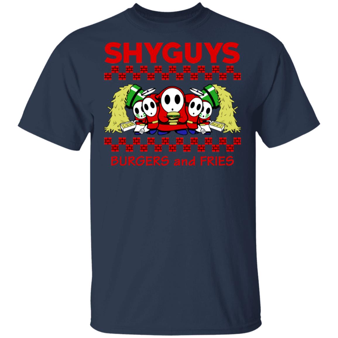 Shyguys Burgers And Fries Shirt, Hoodie, Tank