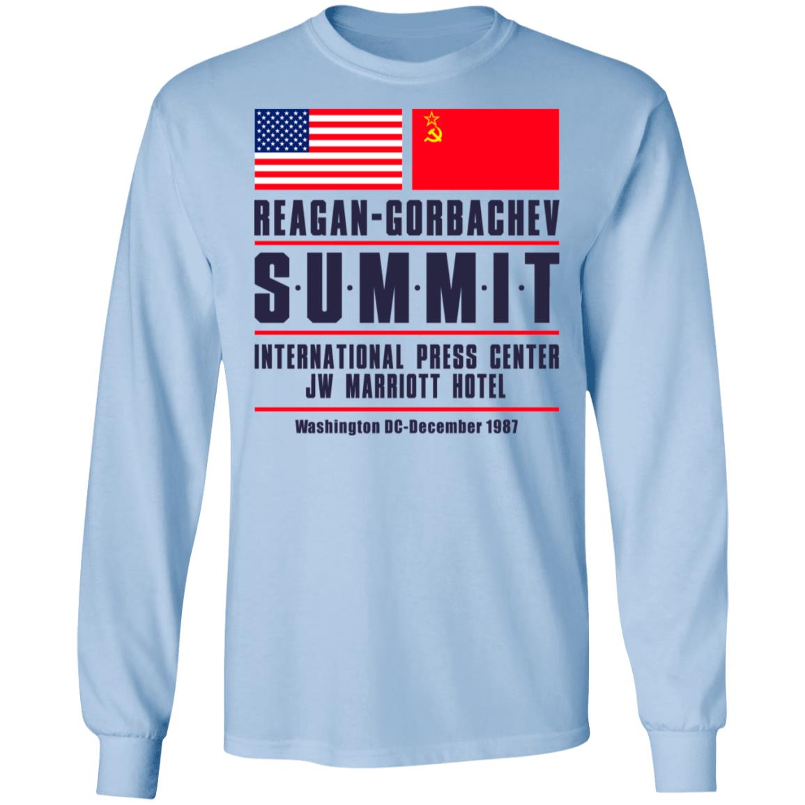 Reagan-Gorbachev Summit International Press Center Jw Marriot Hotel Shirt, Hoodie, Tank