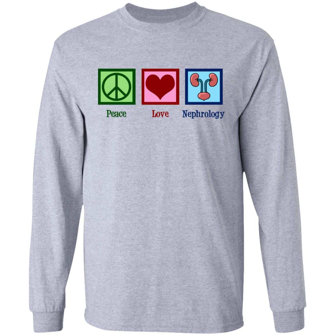 Peace Love Nephrology Shirt, Hoodie, Tank