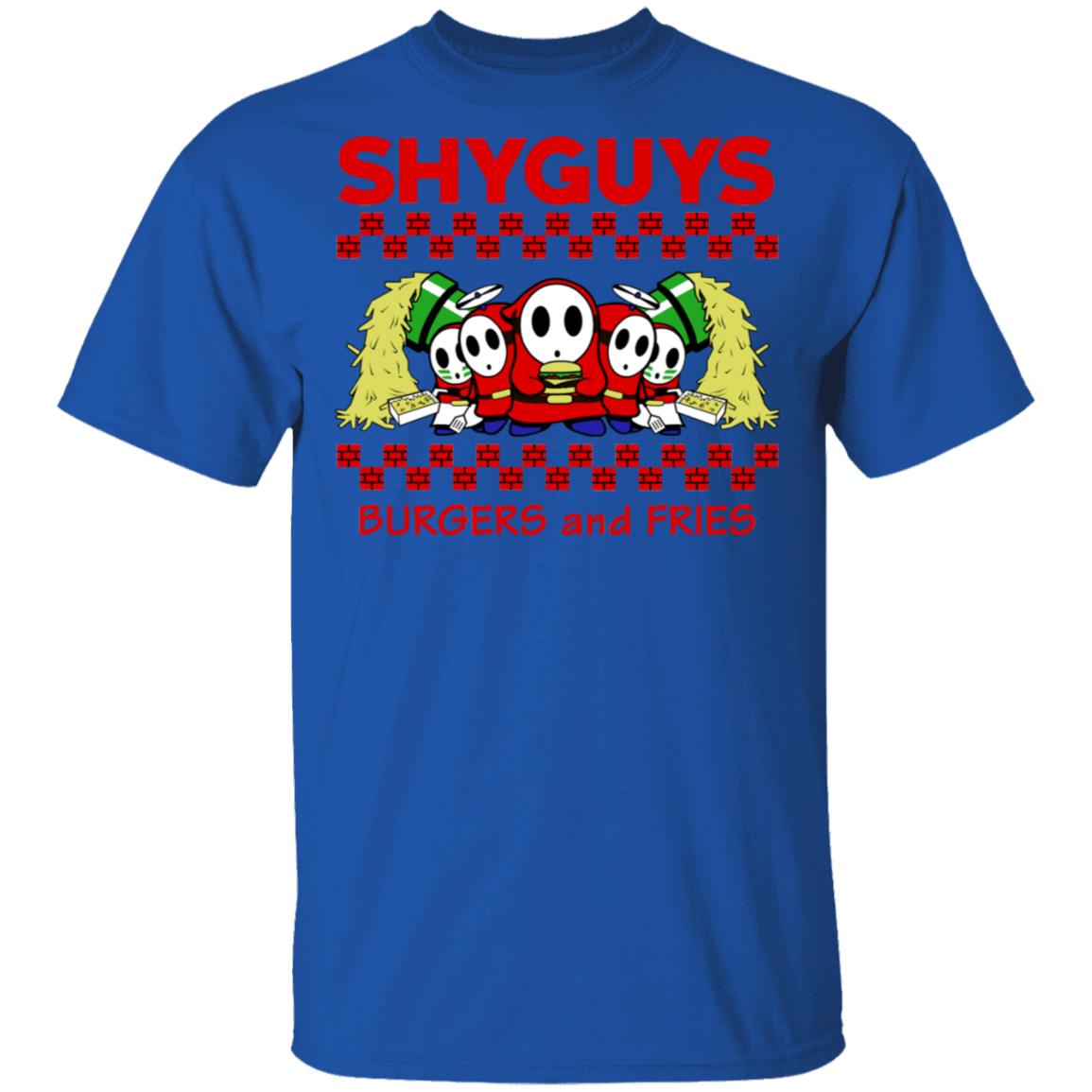 Shyguys Burgers And Fries Shirt, Hoodie, Tank