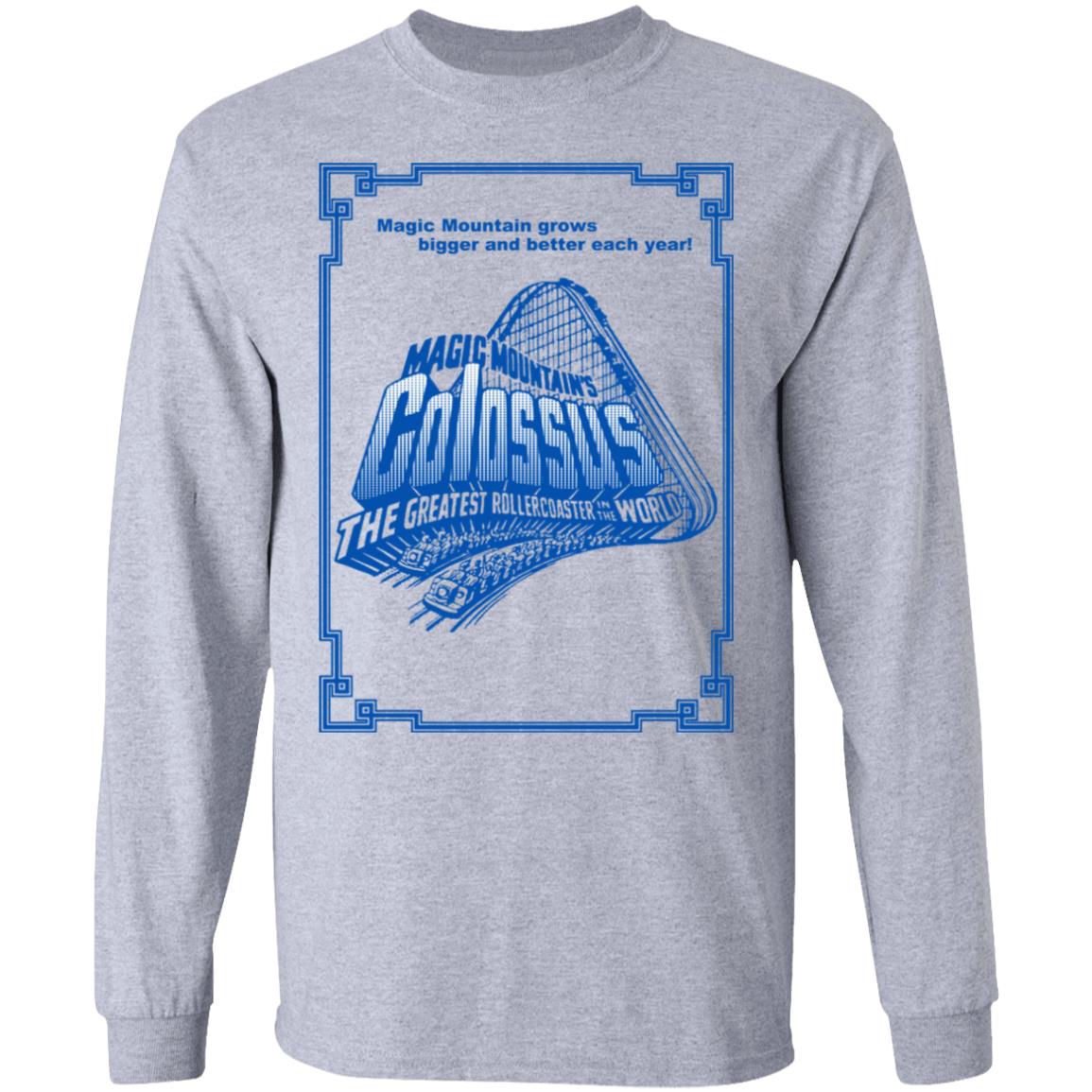 Magic Mountain’s Colossus The Greatest Roller Coaster In The World Shirt, Hoodie, Tank