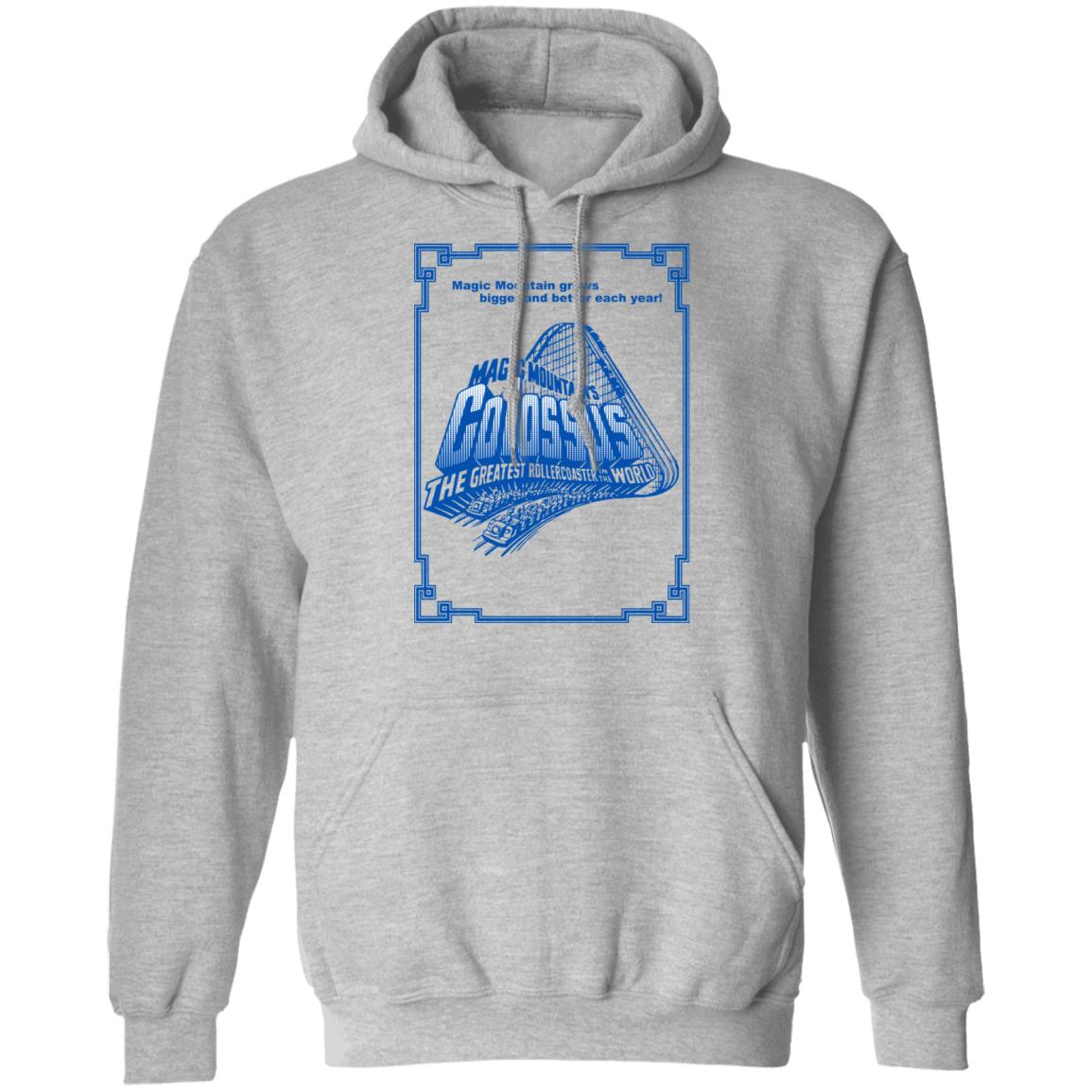 Magic Mountain’s Colossus The Greatest Roller Coaster In The World Shirt, Hoodie, Tank