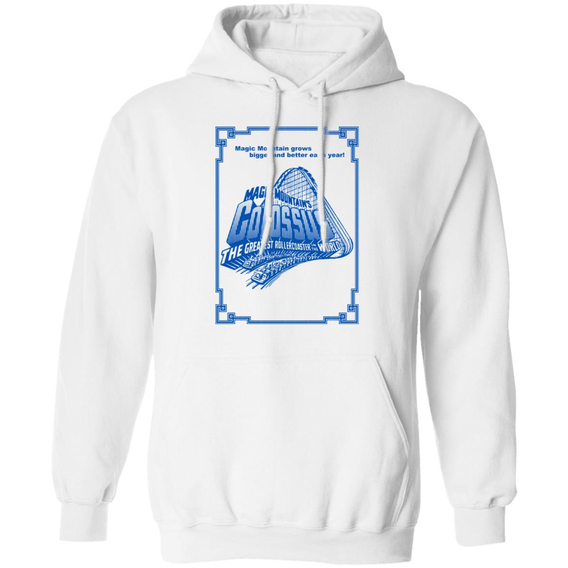 Magic Mountain’s Colossus The Greatest Roller Coaster In The World Shirt, Hoodie, Tank