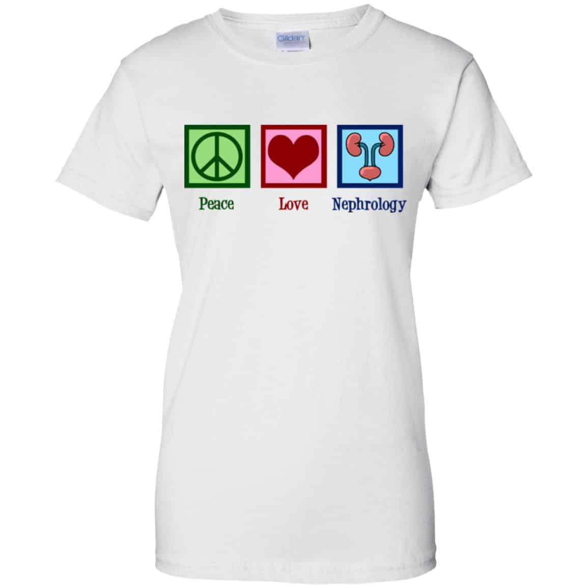 Peace Love Nephrology Shirt, Hoodie, Tank
