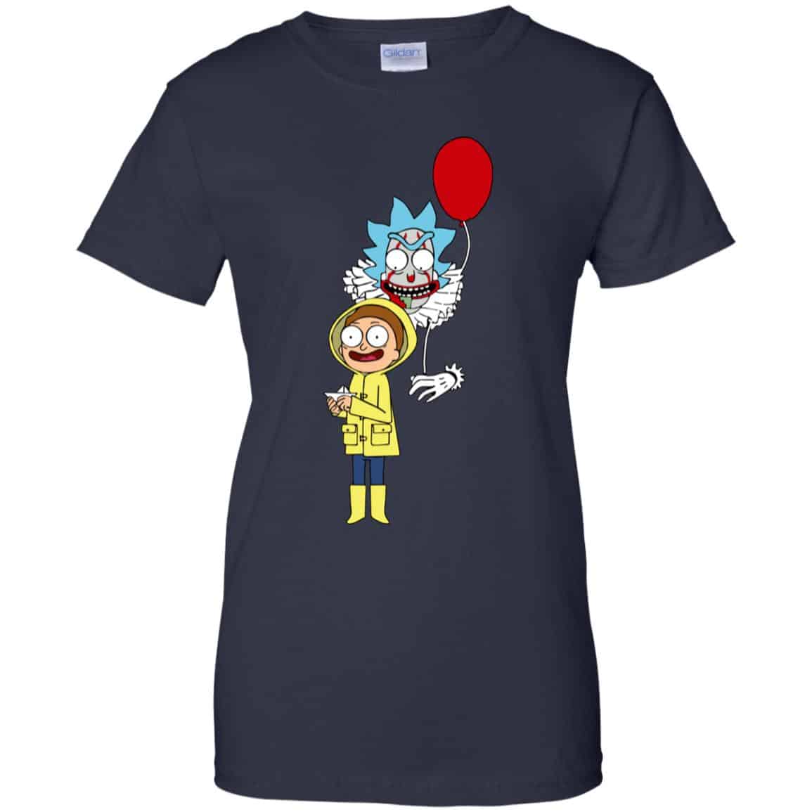 Rick and Morty IT shirt: Pennywise Rick And Morty Halloween Shirt, Hoodie, Tank