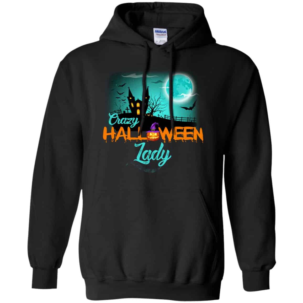 Crazy Halloween Lady Shirt, Hoodie, Racerback