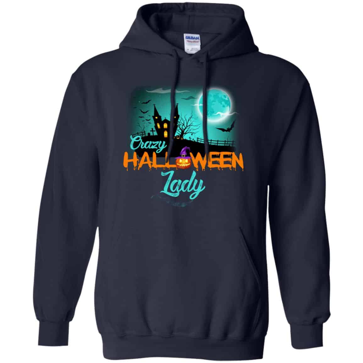 Crazy Halloween Lady Shirt, Hoodie, Racerback