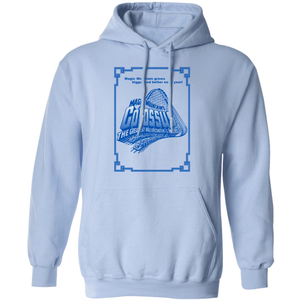 Magic Mountain’s Colossus The Greatest Roller Coaster In The World Shirt, Hoodie, Tank