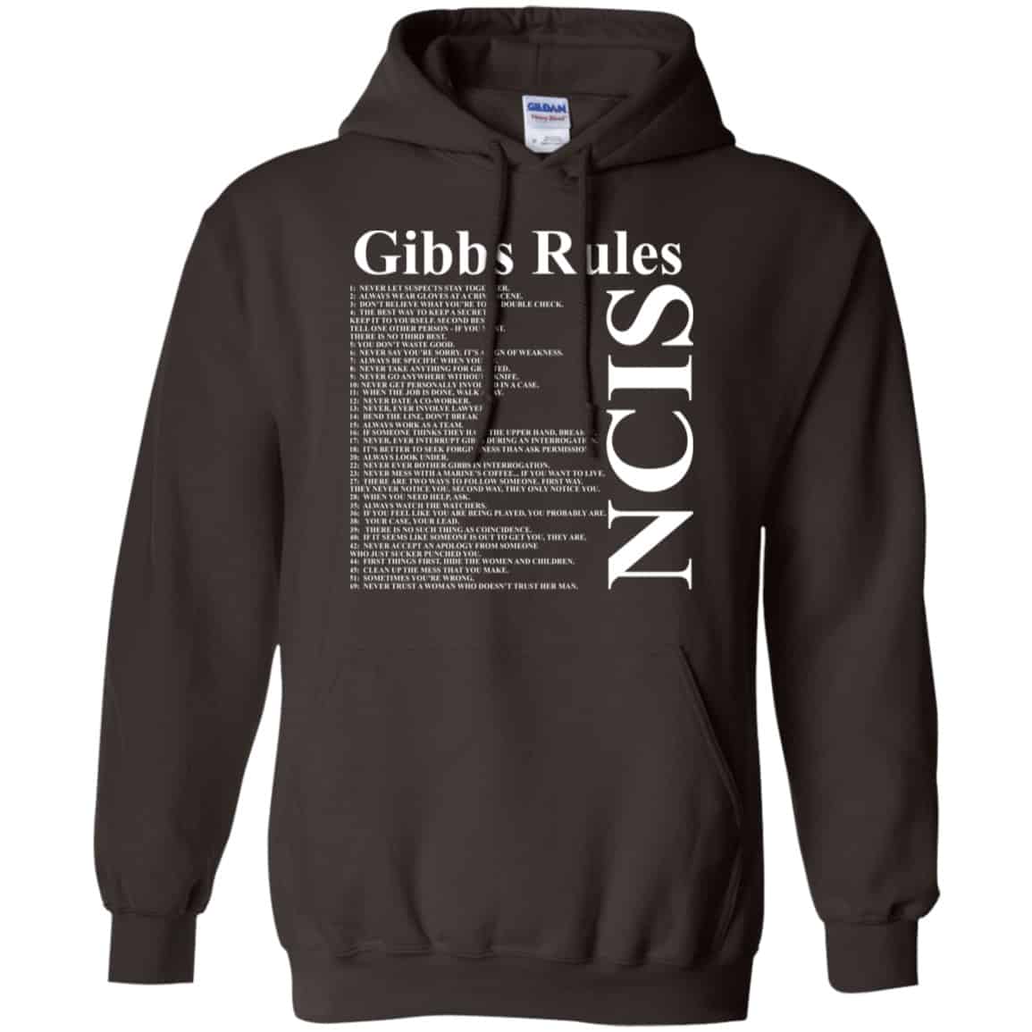 NCIS Gibbs Rules Shirt, Hoodie, Tank