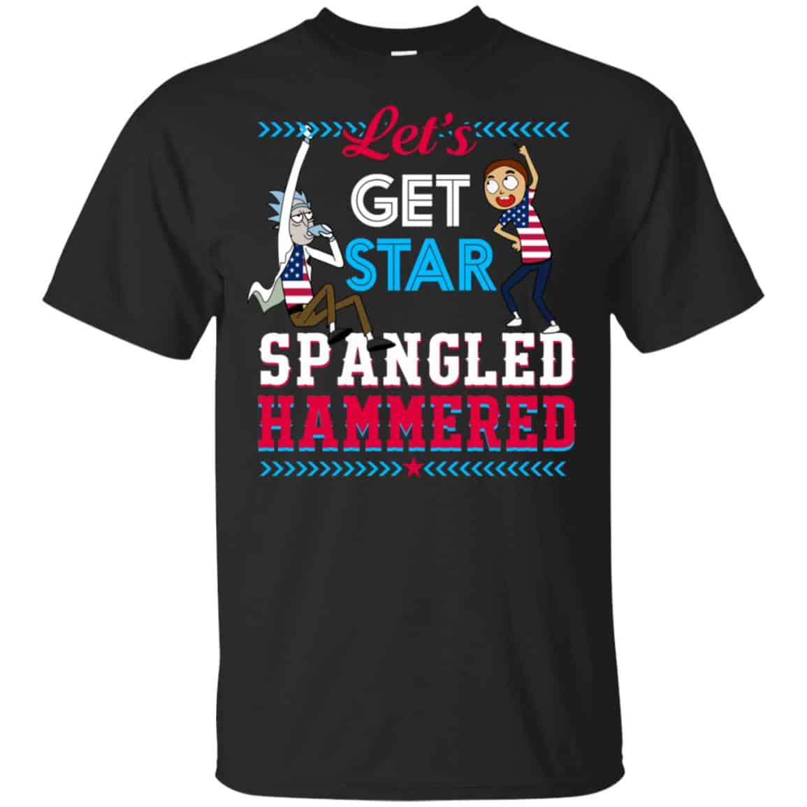 Let’s Get Star Spangled Hammered Shirt, Hoodie, Tank