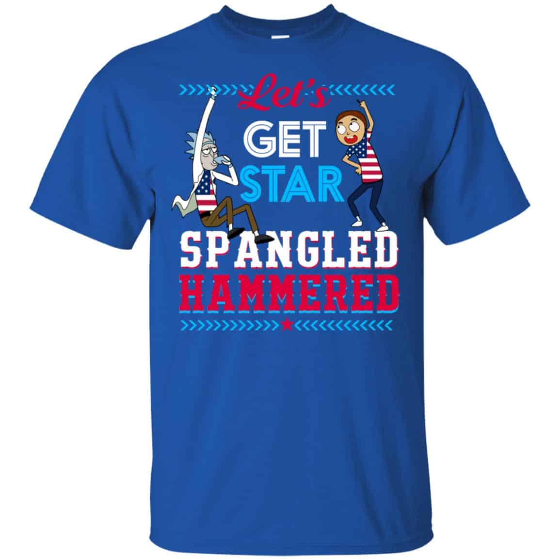 Let’s Get Star Spangled Hammered Shirt, Hoodie, Tank