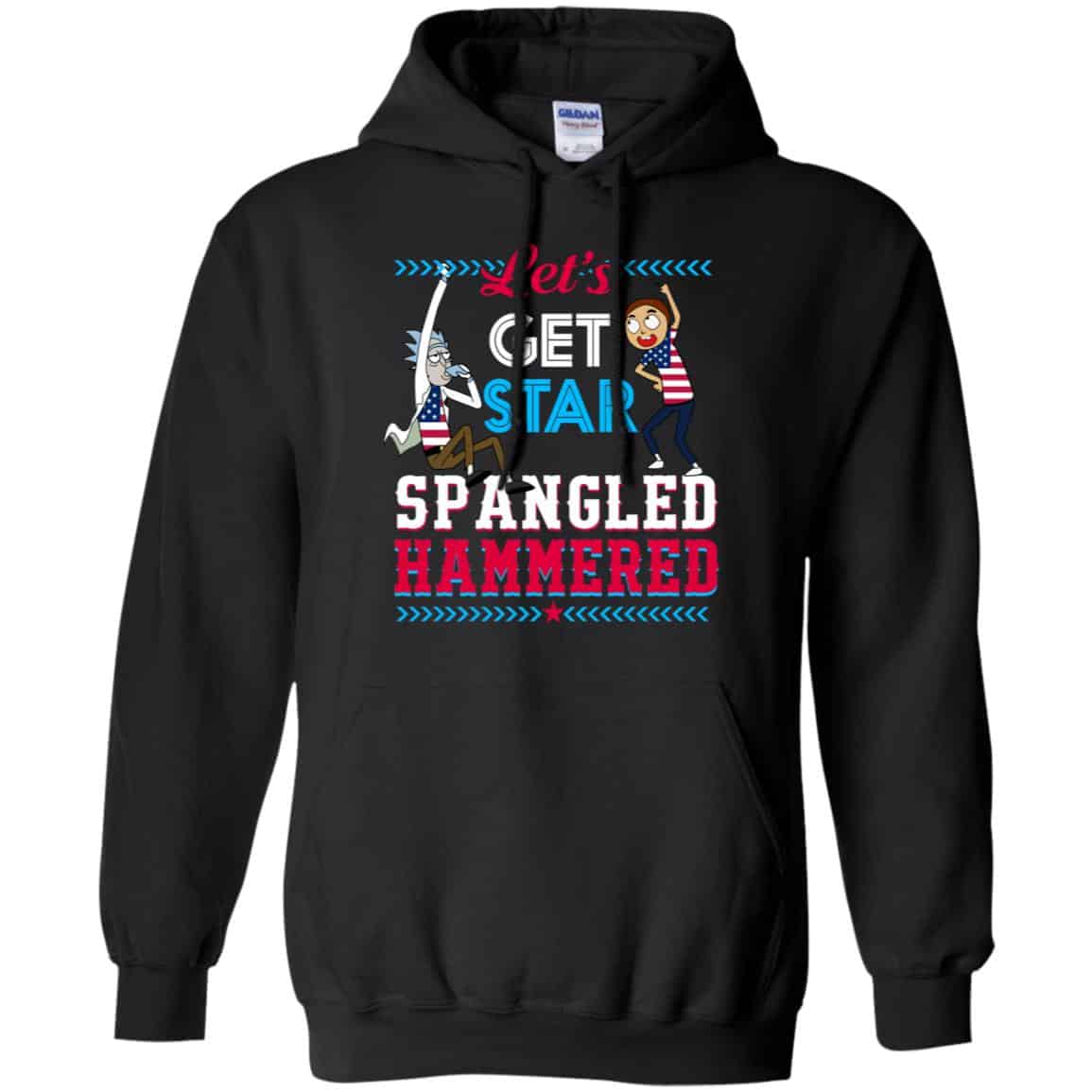 Let’s Get Star Spangled Hammered Shirt, Hoodie, Tank