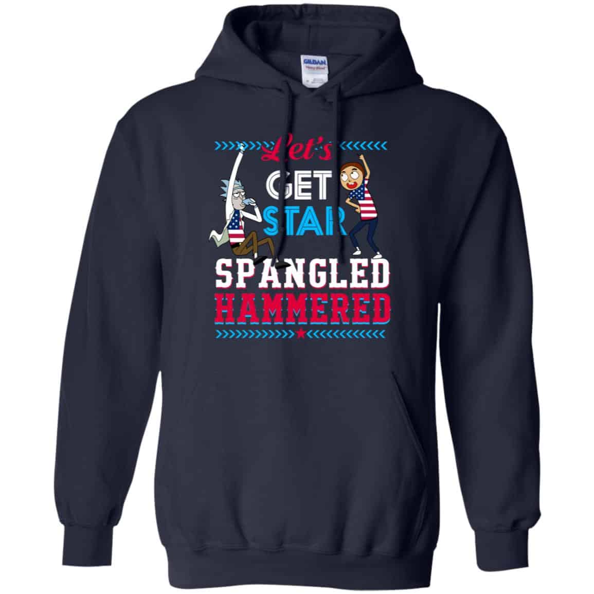 Let’s Get Star Spangled Hammered Shirt, Hoodie, Tank