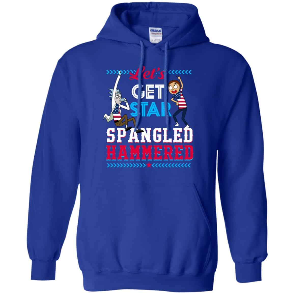 Let’s Get Star Spangled Hammered Shirt, Hoodie, Tank