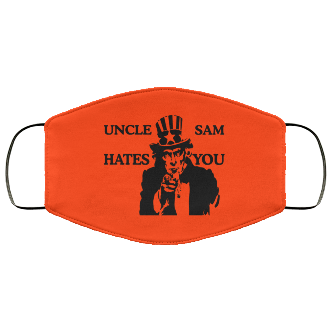 Uncle Sam Hates You Face Mask