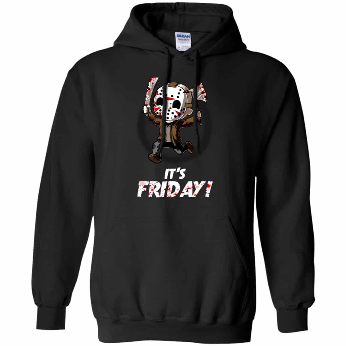 It’s Friday Funny Halloween Horror Graphic Shirt, Hoodie, Tank