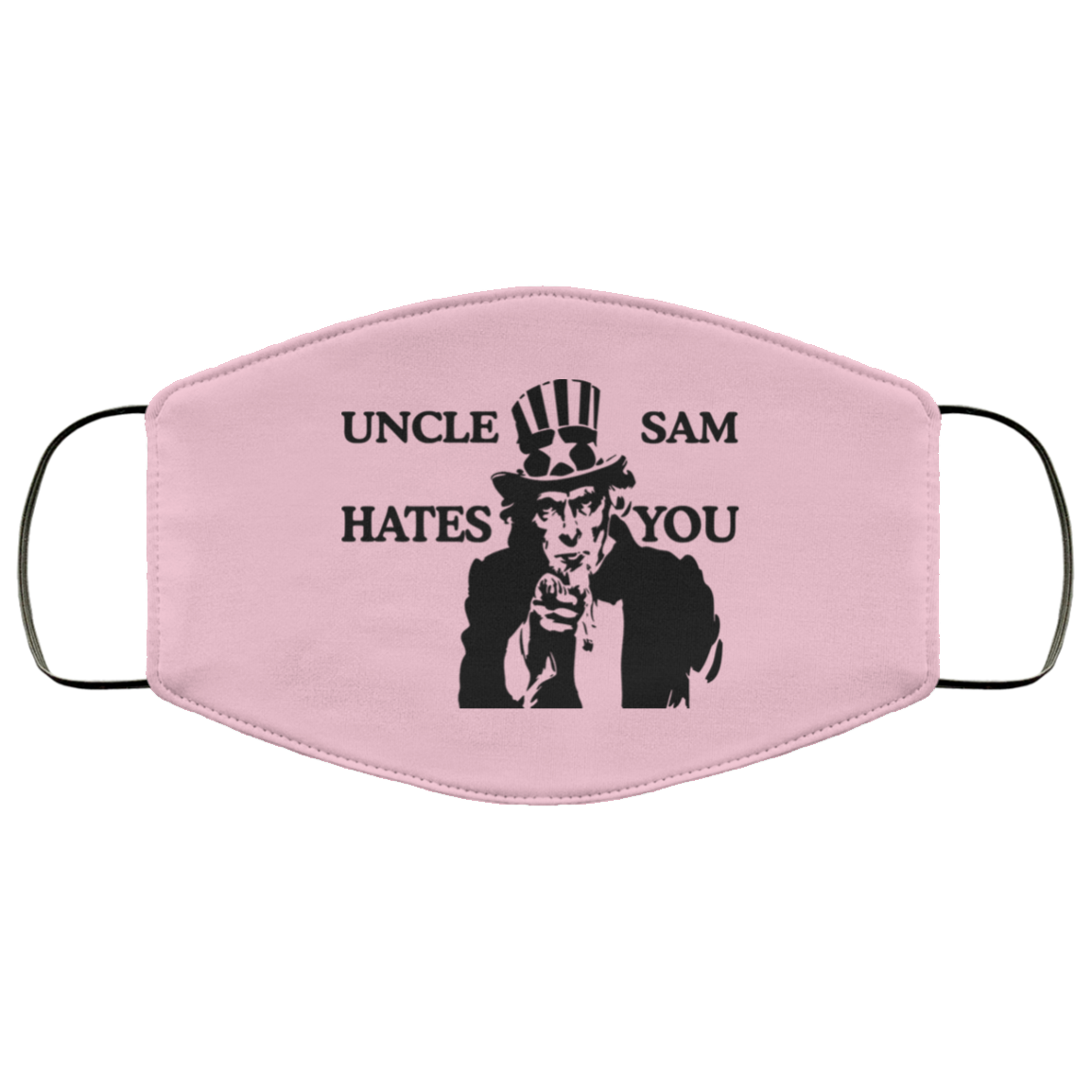Uncle Sam Hates You Face Mask
