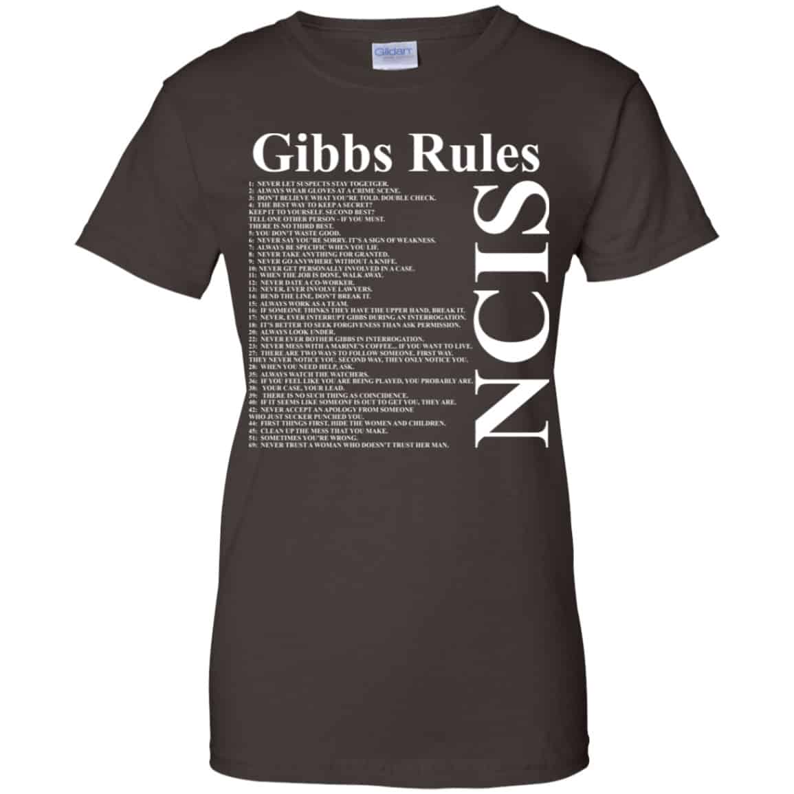 NCIS Gibbs Rules Shirt, Hoodie, Tank