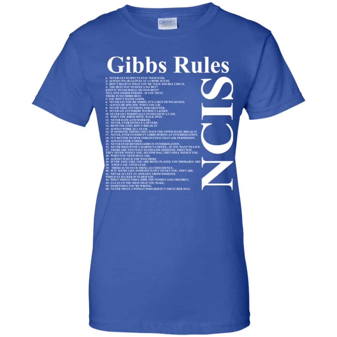 NCIS Gibbs Rules Shirt, Hoodie, Tank