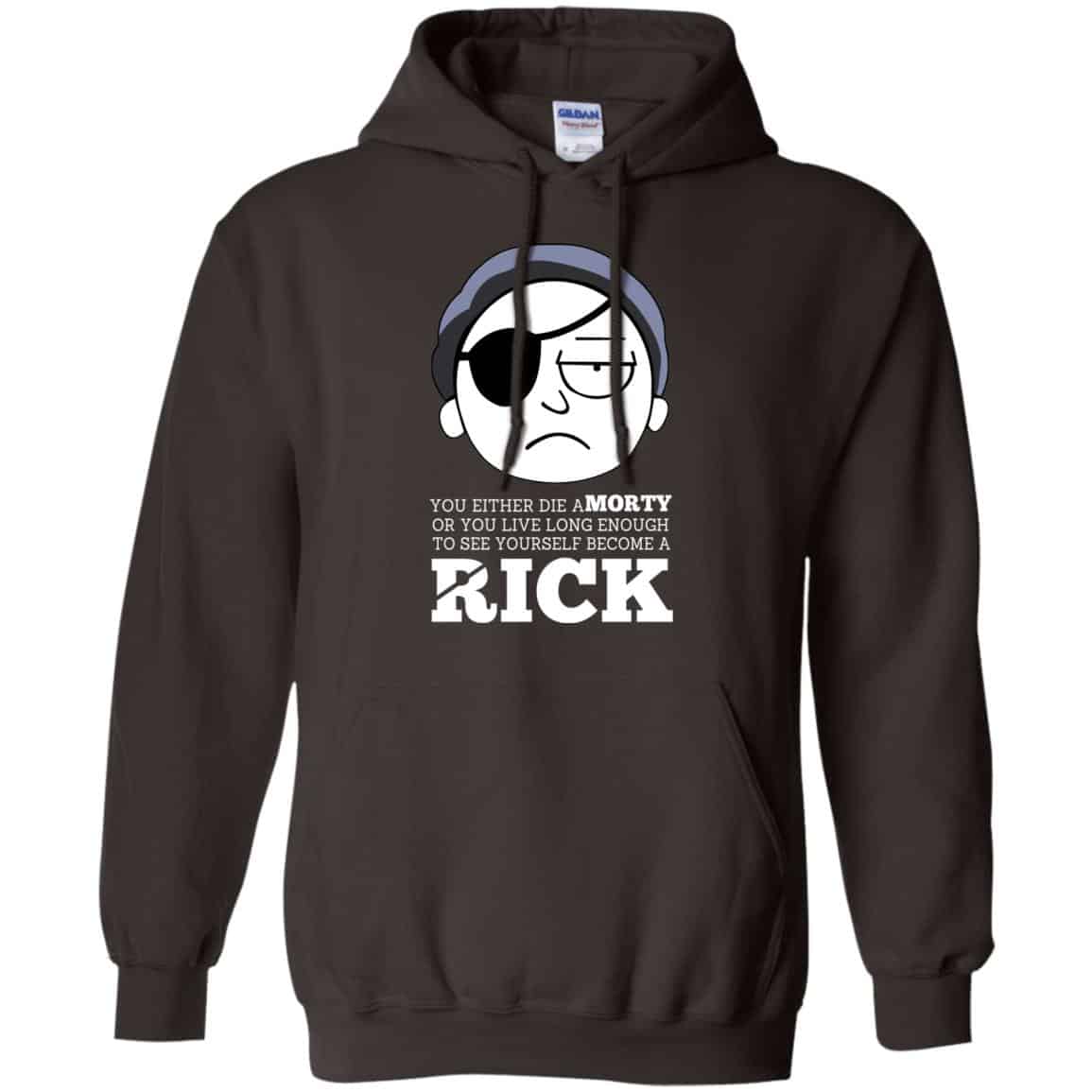 Rick And Morty: You Either Die A Morty Or You Live Long Enough To See Yourself Become A Rick Shirt, Hoodie, Tank