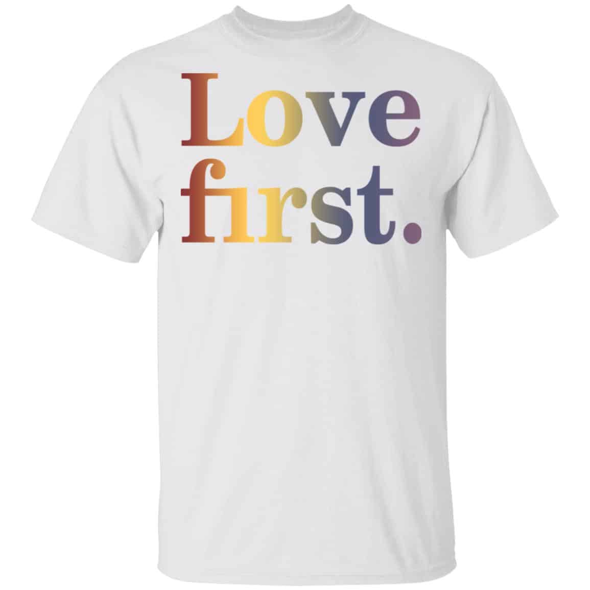 Hoda Kotb Love First Shirt, Hoodie, Tank