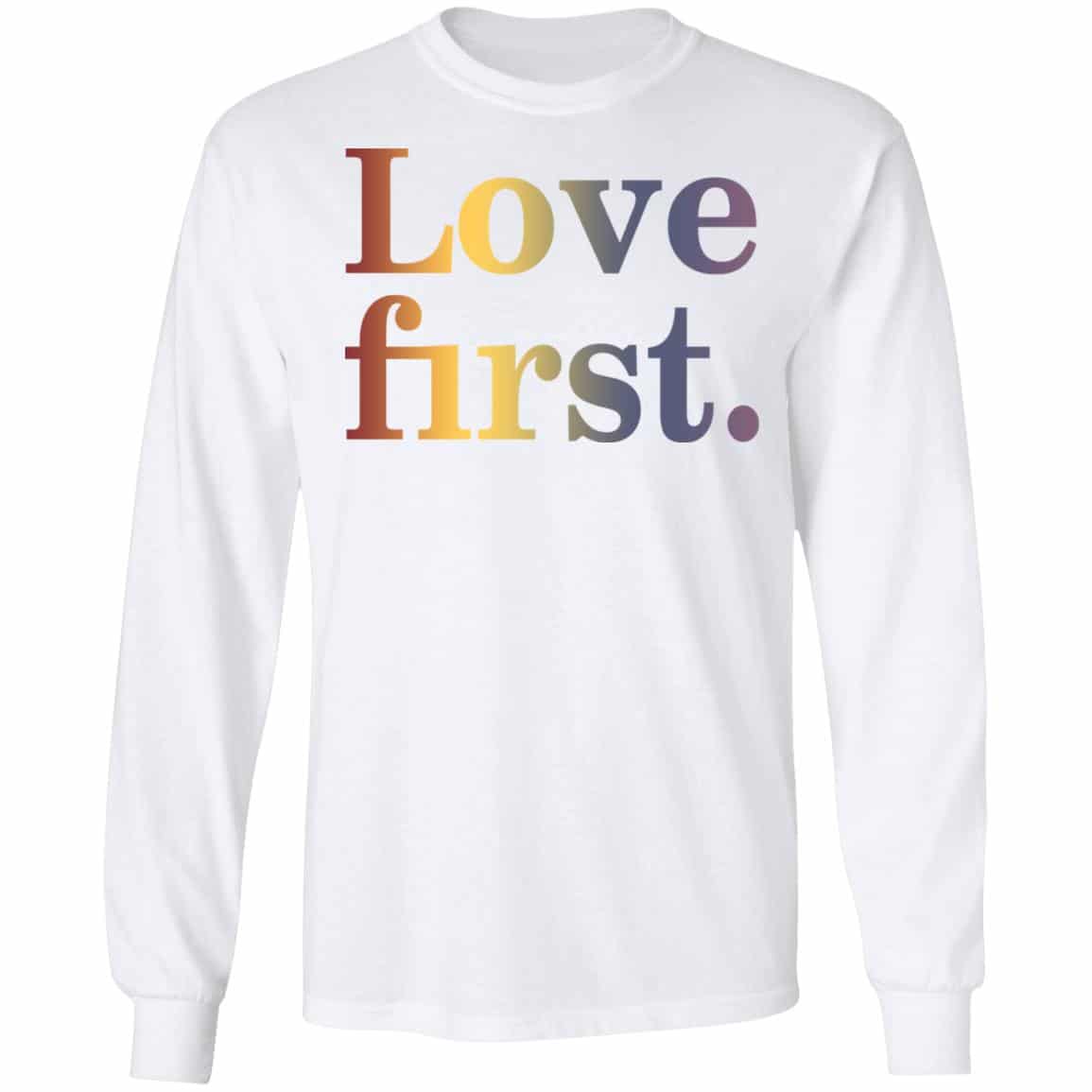 Hoda Kotb Love First Shirt, Hoodie, Tank