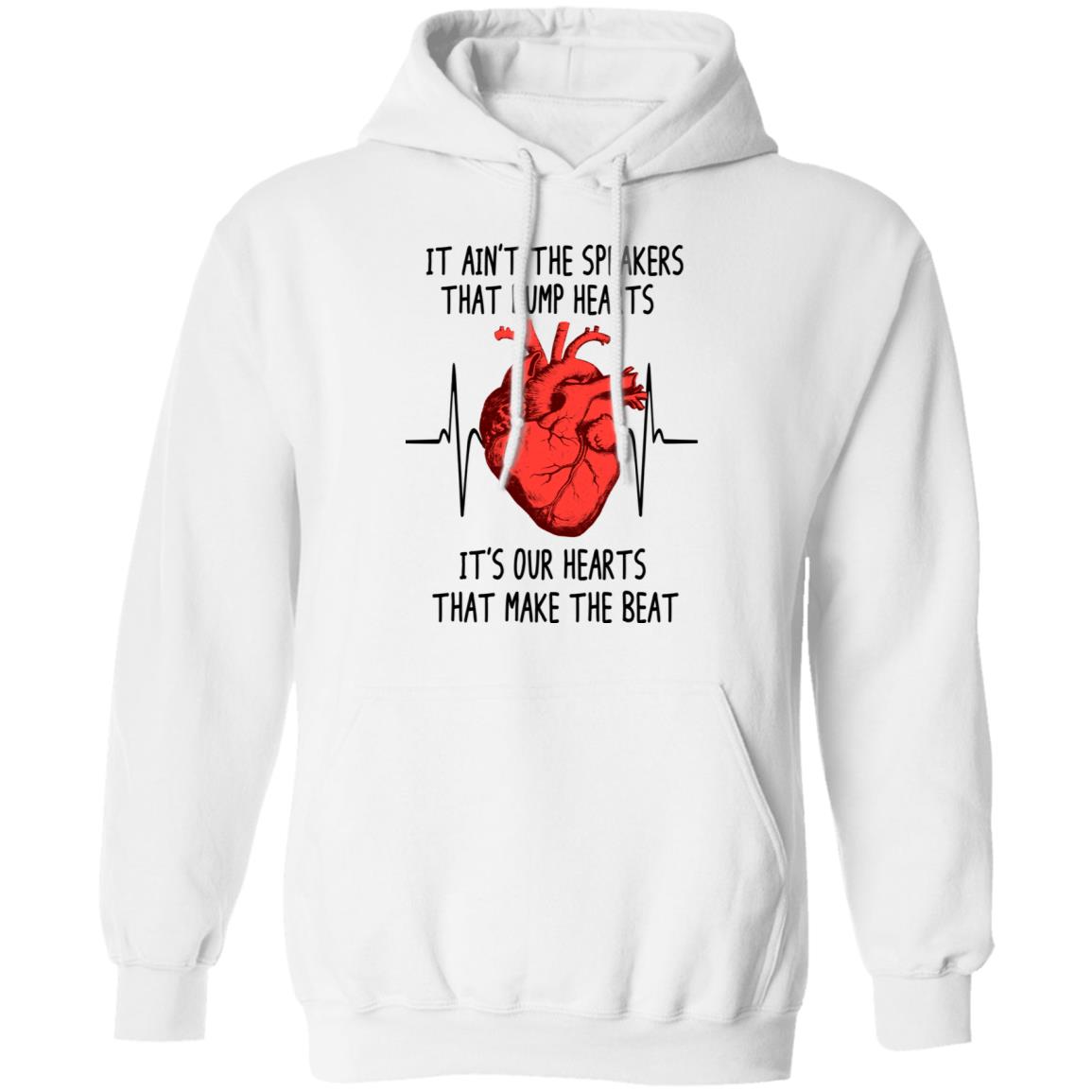 It Ain’t The Speakers That Bump Hearts It’s Our Hearts That Make The Beat Shirt, Hoodie, Tank