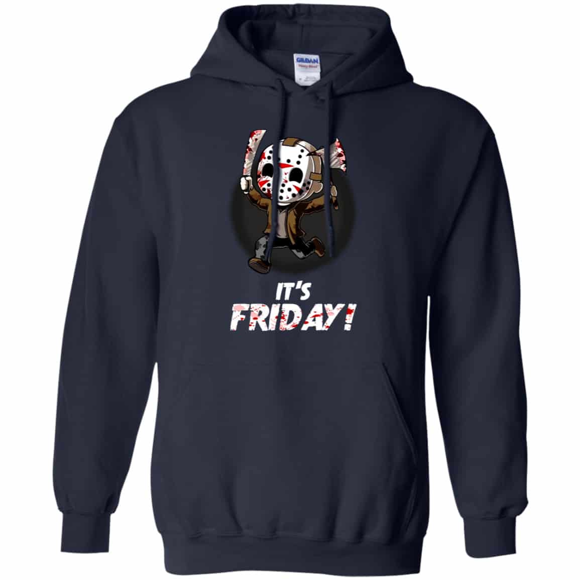 It’s Friday Funny Halloween Horror Graphic Shirt, Hoodie, Tank