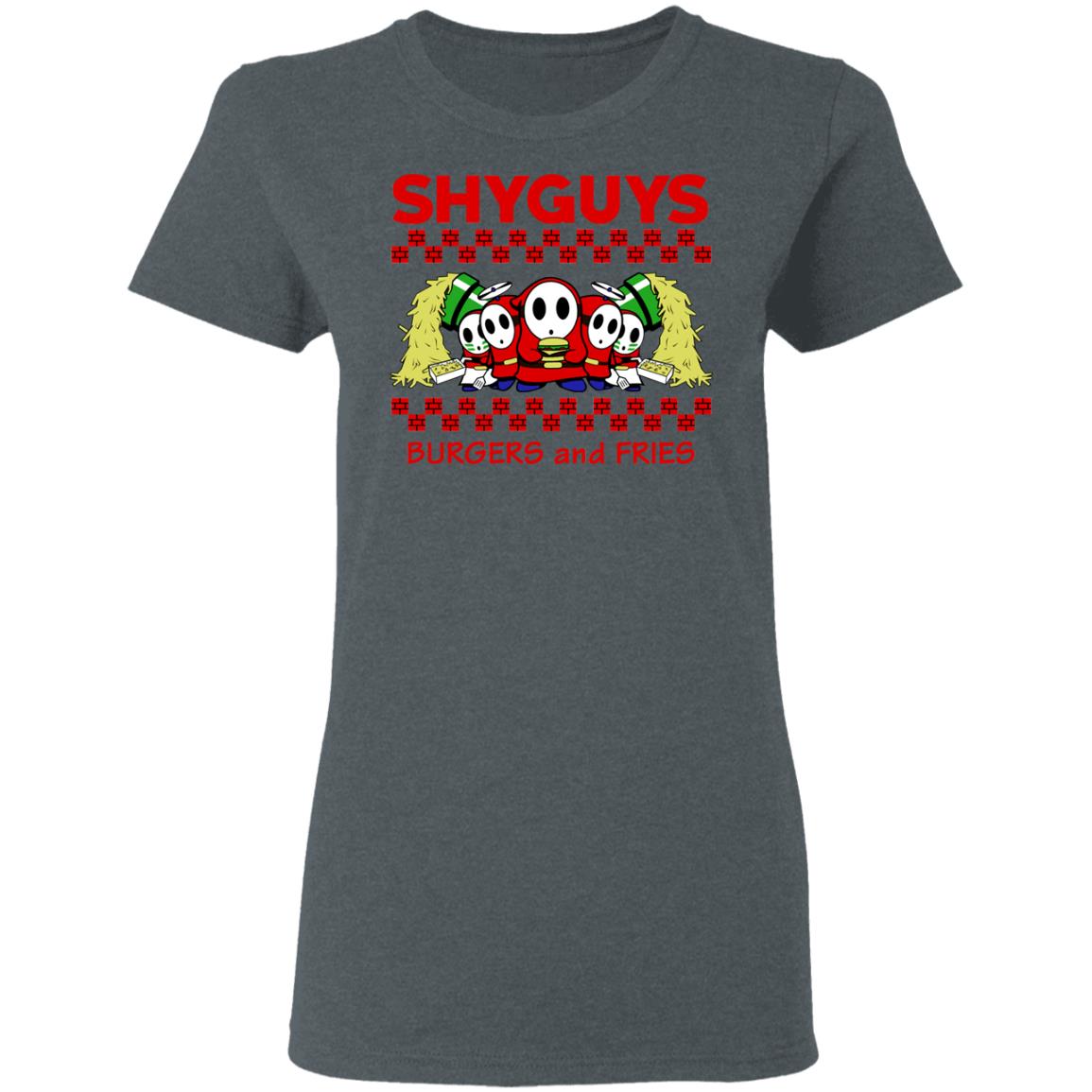 Shyguys Burgers And Fries Shirt, Hoodie, Tank