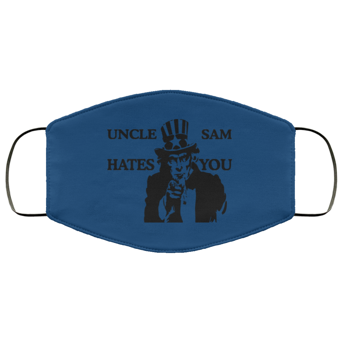 Uncle Sam Hates You Face Mask