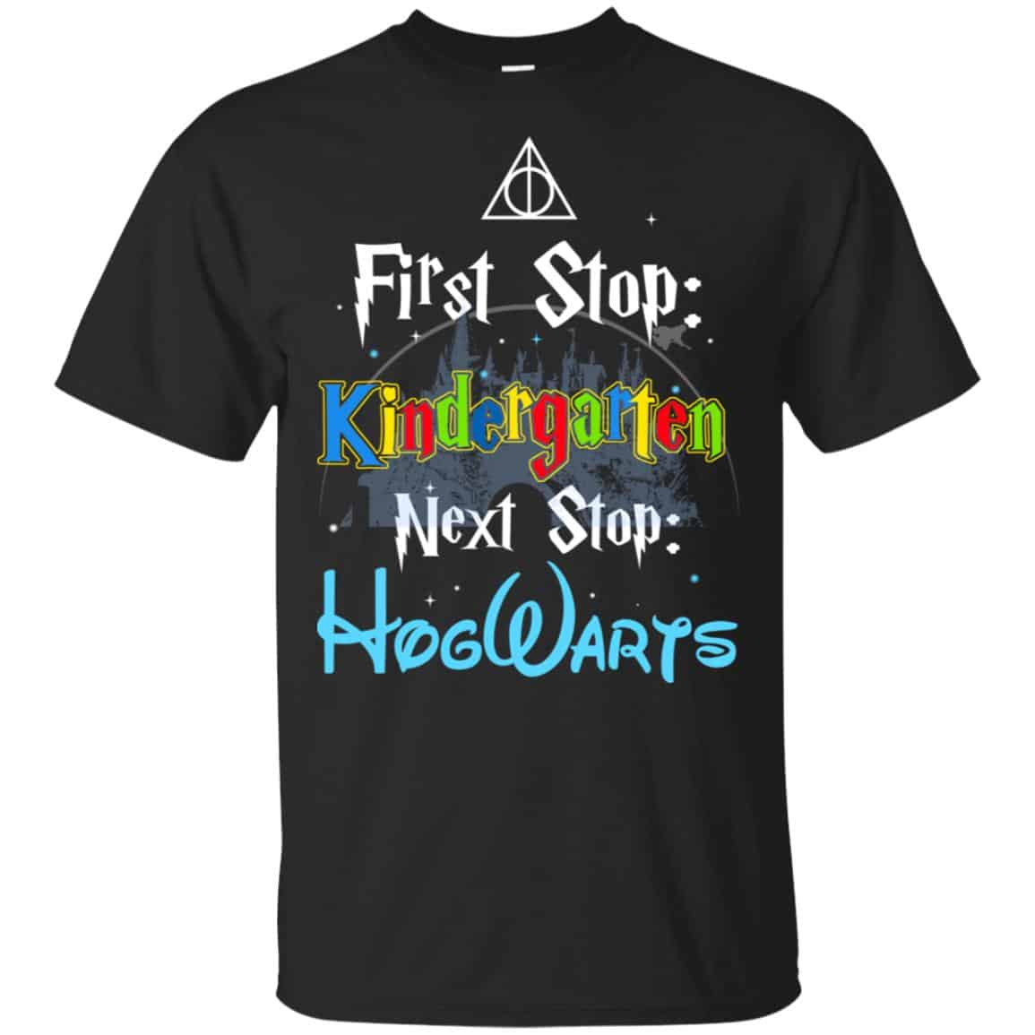 First Stop Kindergarten Next Stop Hogwarts Harry Potter Shirt, Hoodie, Tank