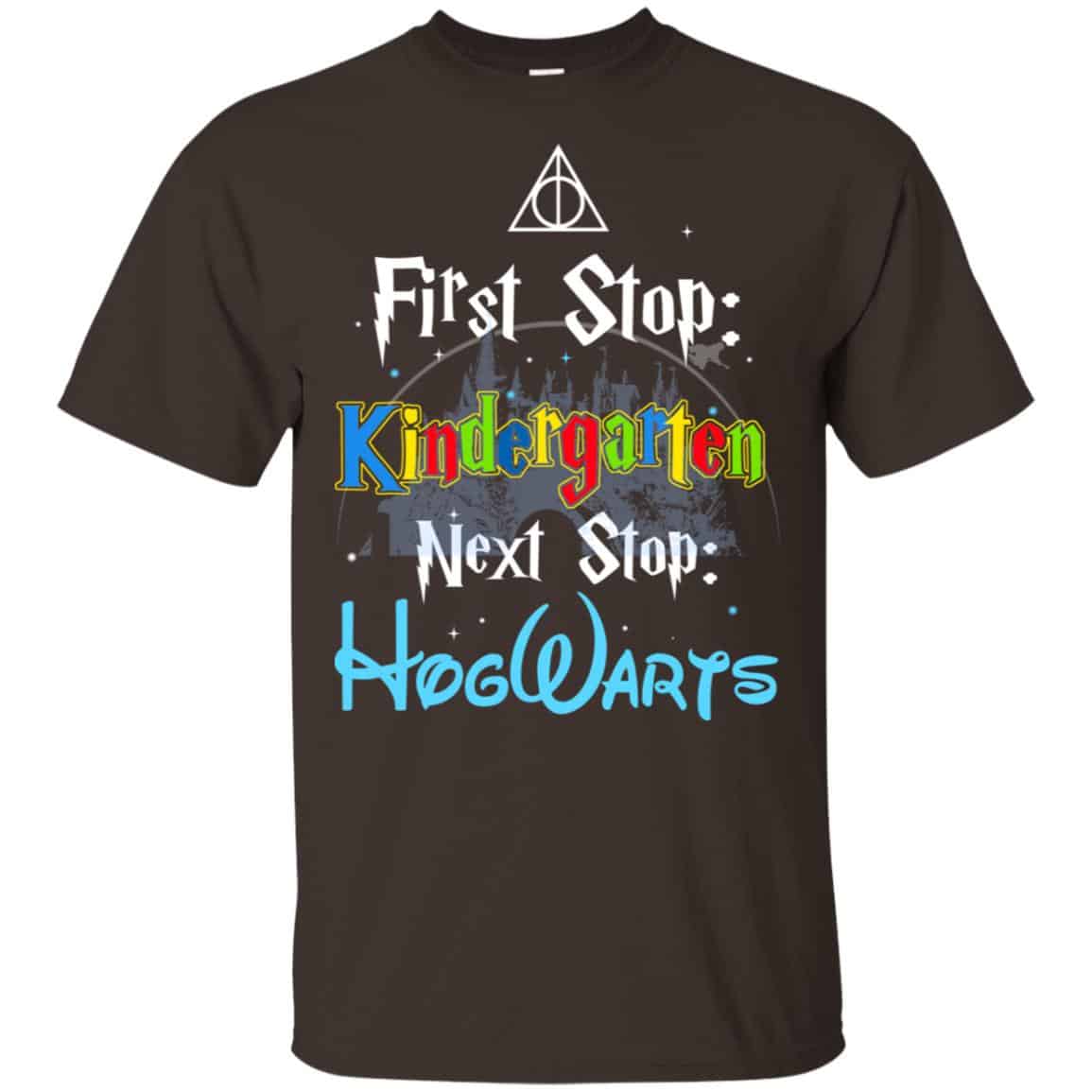 First Stop Kindergarten Next Stop Hogwarts Harry Potter Shirt, Hoodie, Tank