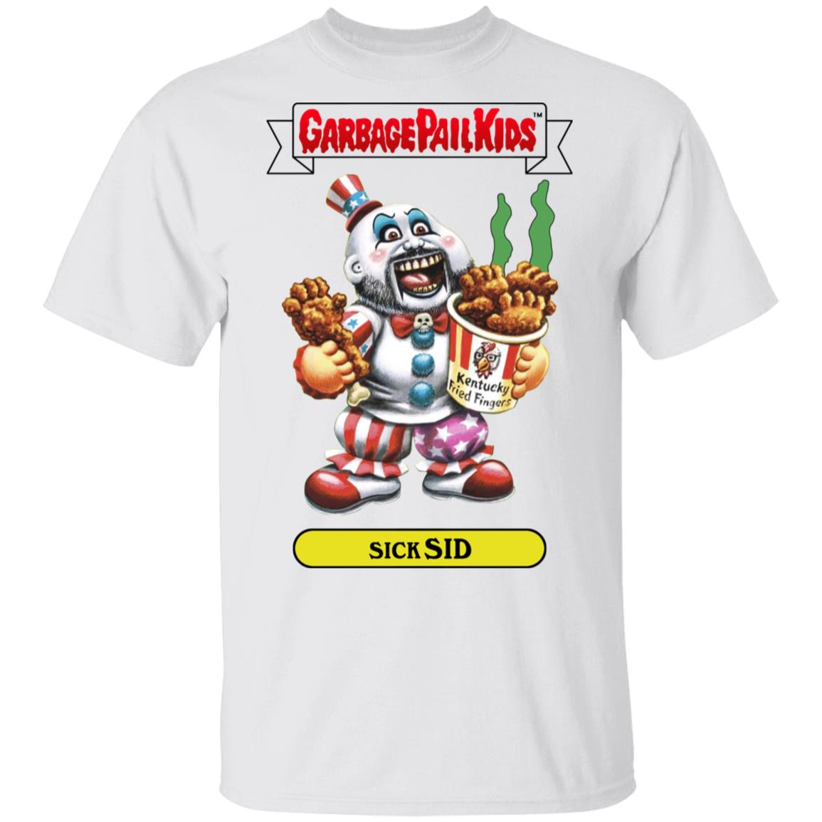 Garbage Pail Kids Sick Sid Captain Spaulding Version Shirt, Hoodie, Tank