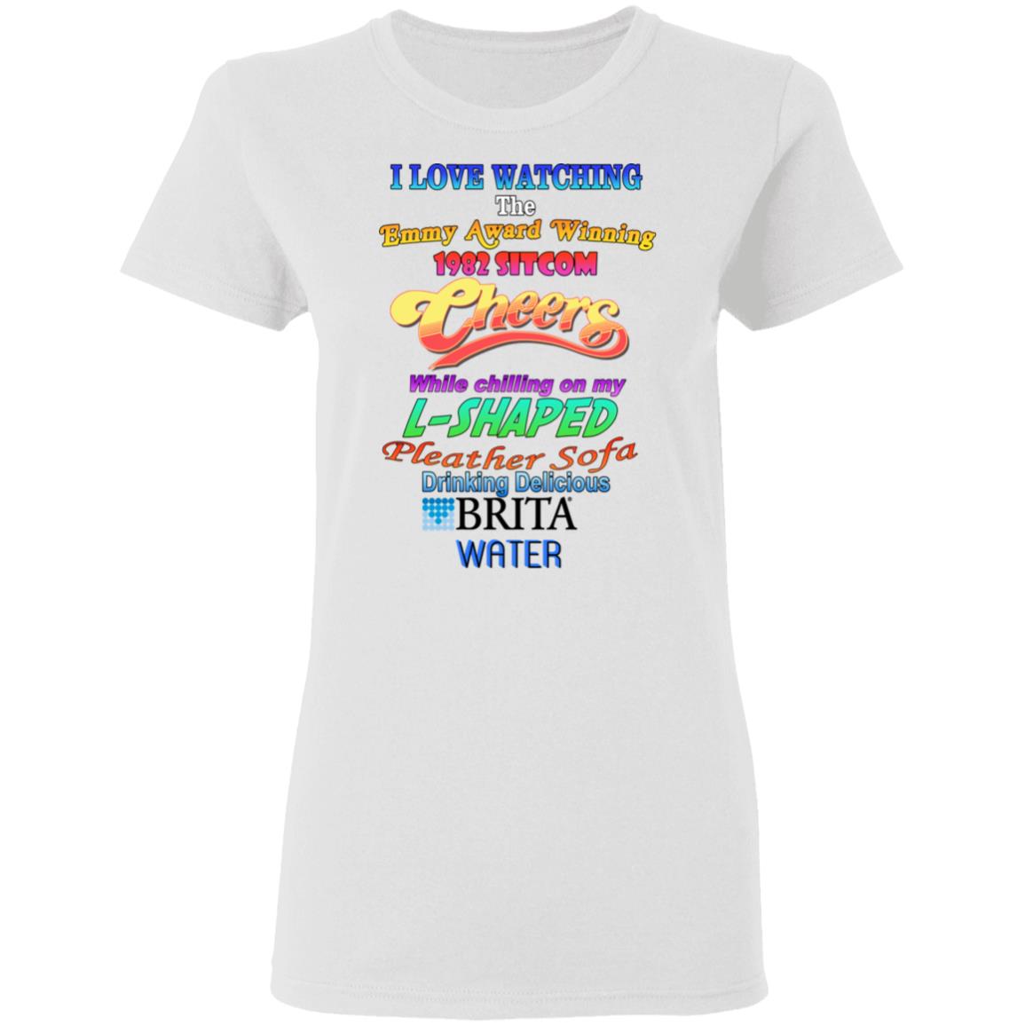 I Love Watching The Emmy Award Wining 1982 Sitcom Cheers While Chilling On My L-Shaped Shirt, Hoodie, Tank