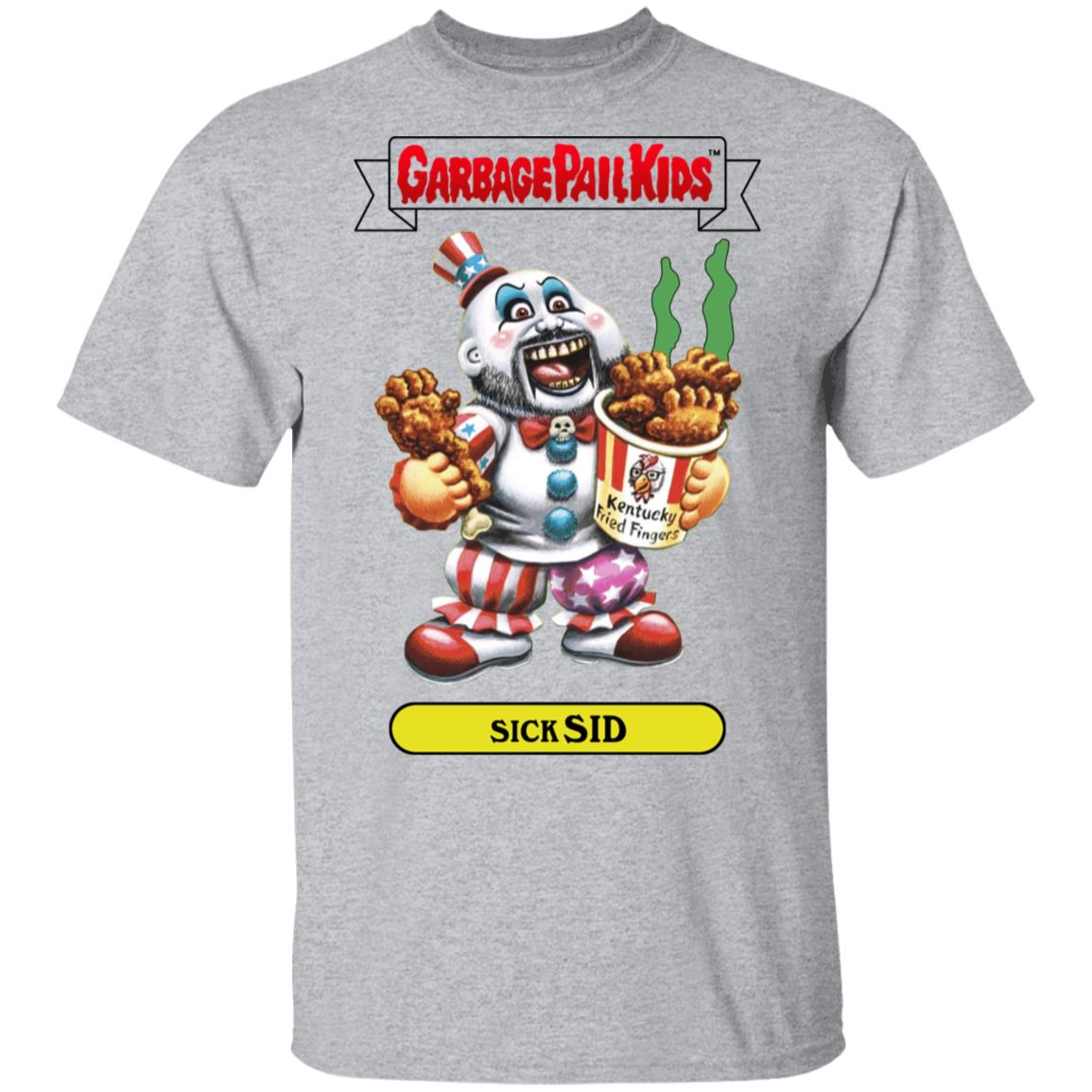 Garbage Pail Kids Sick Sid Captain Spaulding Version Shirt, Hoodie, Tank