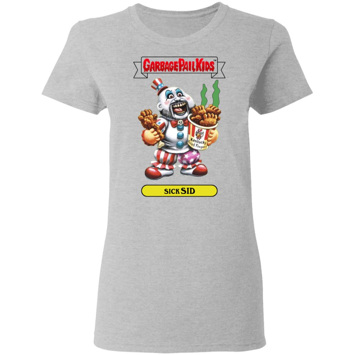 Garbage Pail Kids Sick Sid Captain Spaulding Version Shirt, Hoodie, Tank