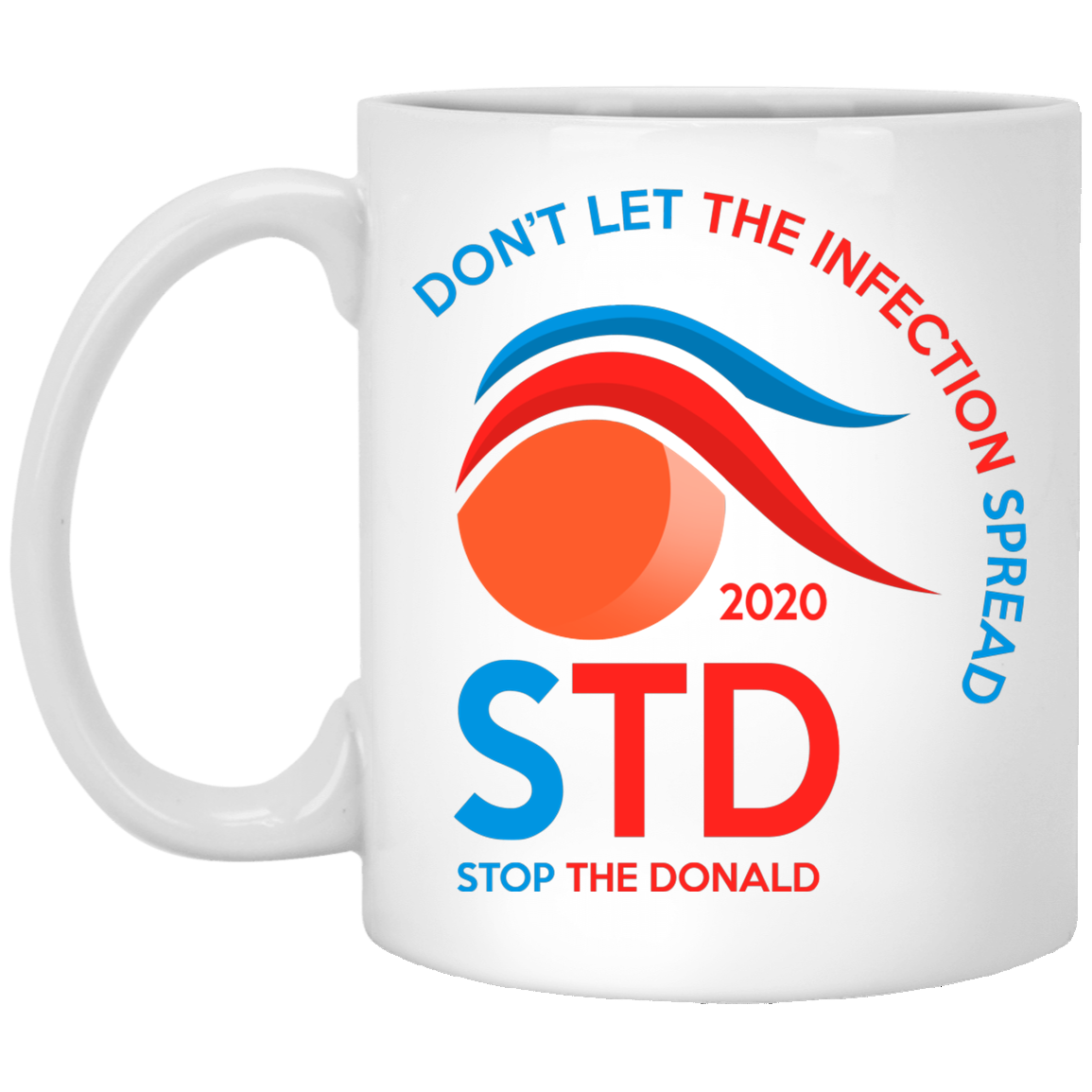 Don’t Let The Infection Spread 2020 Stop The Donald Mug