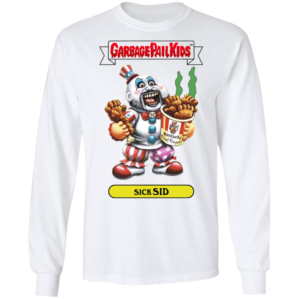 Garbage Pail Kids Sick Sid Captain Spaulding Version Shirt, Hoodie, Tank