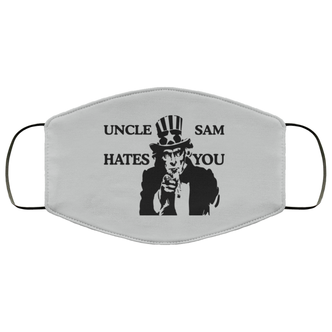 Uncle Sam Hates You Face Mask