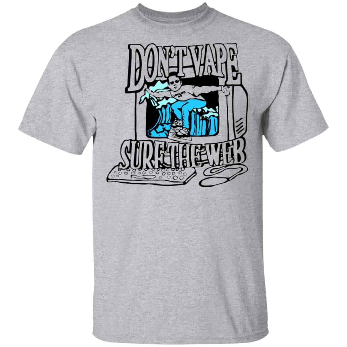 Caucasianjames Don’t Vape Surf The Web Shirt, Hoodie, Tank