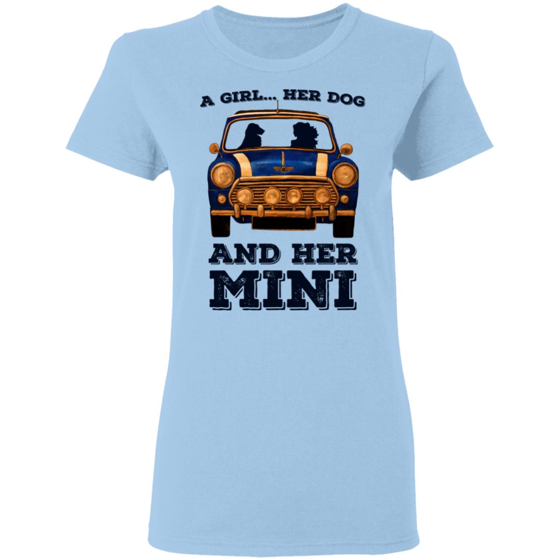 A Girl Her Dog And Her Mini Shirt, Hoodie, Tank